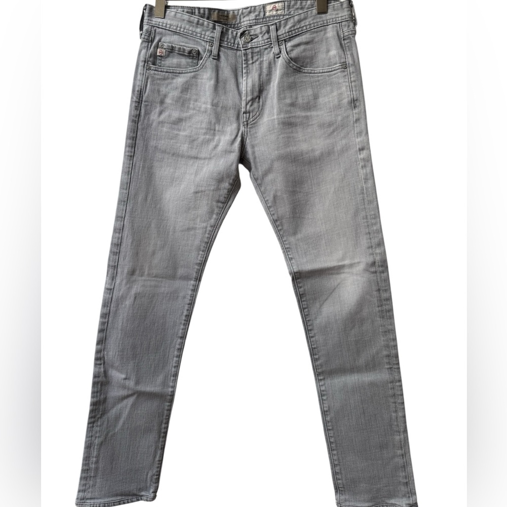 AG Adriano Goldschmied Men's Gray Skinny Jeans